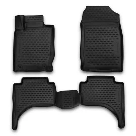 Λαστιχένια μαύρα πατάκια Element 3D για Mitsubishi L200 (2015-2019) 4τμχ Λαστιχένια μαύρα πατάκια Element 3D για Mitsubishi L200 (2015-2019) 4τμχ