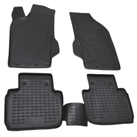 Λαστιχένια μαύρα πατάκια Element 3D για Alfa Romeo 147 (2000 - 2010) 4τμχ Λαστιχένια μαύρα πατάκια Element 3D για Alfa Romeo 147 (2000 - 2010) 4τμχ