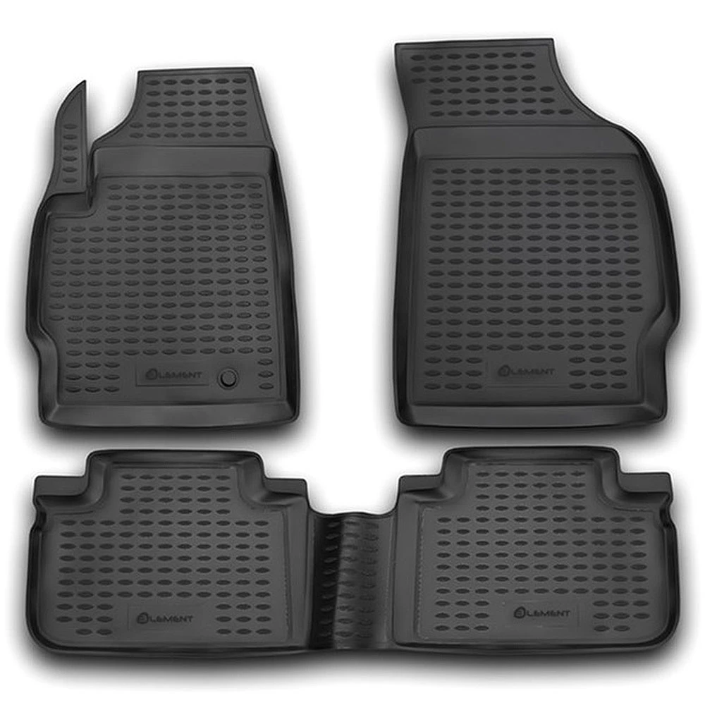 Λαστιχένια μαύρα πατάκια Element 3D για Ford Escape (2007+) 3τμχ Λαστιχένια μαύρα πατάκια Element 3D για Ford Escape (2007+) 3τμχ