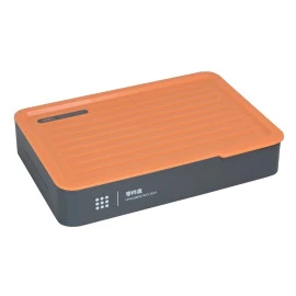 DELI εργαλειοθήκη H1001-B 5 θέσεων πλαστική 30x20.5x5.5cm γκρι