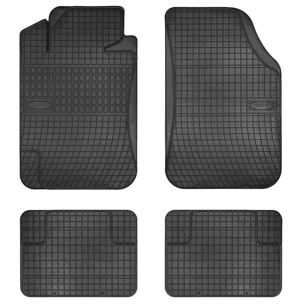 Λαστιχένια μαύρα πατάκια Frogum Universal Μοντέλο 1 - 4τμχ Λαστιχένια μαύρα πατάκια Frogum Universal Μοντέλο 1 - 4τμχ