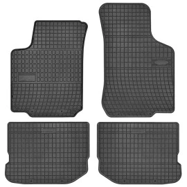 Seat Leon/Toledo / Skoda Octavia / VW Golf/Bora/Beetle λαστιχένια μαύρα πατάκια Frogum El Toro - 4τμχ Seat Leon/Toledo / Skoda Octavia / VW Golf/Bora/Beetle λαστιχένια μαύρα πατάκια Frogum El Toro - 4τμχ