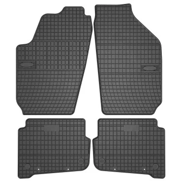 VW Skoda Fabia 1 (1999-2007)/ Polo (2002-2008)/ Ibiza (2002-2008)/ Cordoba / Fox (2004+) λαστιχένια μαύρα πατάκια Frogum El Toro - 4τμχ VW Skoda Fabia 1 (1999-2007)/ Polo (2002-2008)/ Ibiza (2002-2008)/ Cordoba / Fox (2004+) λαστιχένια μαύρα πατάκια Frogum El Toro - 4τμχ