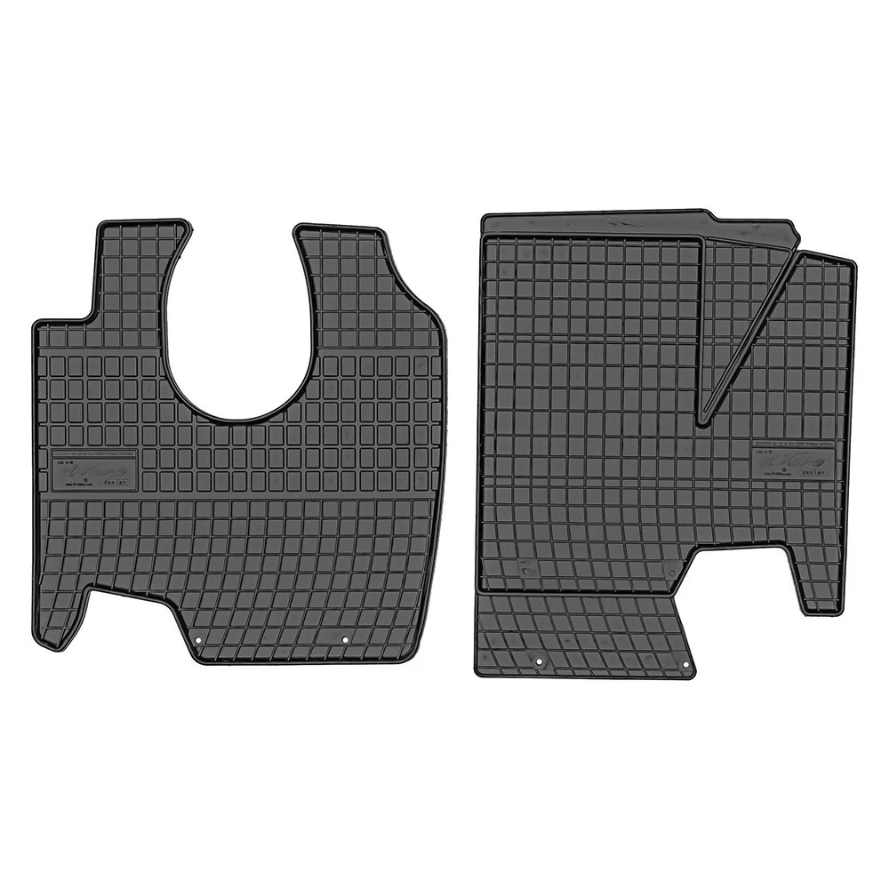 Mercedes AXOR λαστιχένια μαύρα πατάκια Frogum El Toro για φορτηγό - 2τμχ Mercedes AXOR λαστιχένια μαύρα πατάκια Frogum El Toro για φορτηγό - 2τμχ