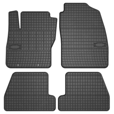 Ford Focus (2004-2010) λαστιχένια μαύρα πατάκια Frogum El Toro - 4τμχ