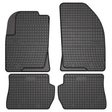 Ford Fusion (2002-2013) / Fiesta (2002-2008) / Mazda 2 (2002-2007) λαστιχένια μαύρα πατάκια Frogum El Toro - 4τμχ