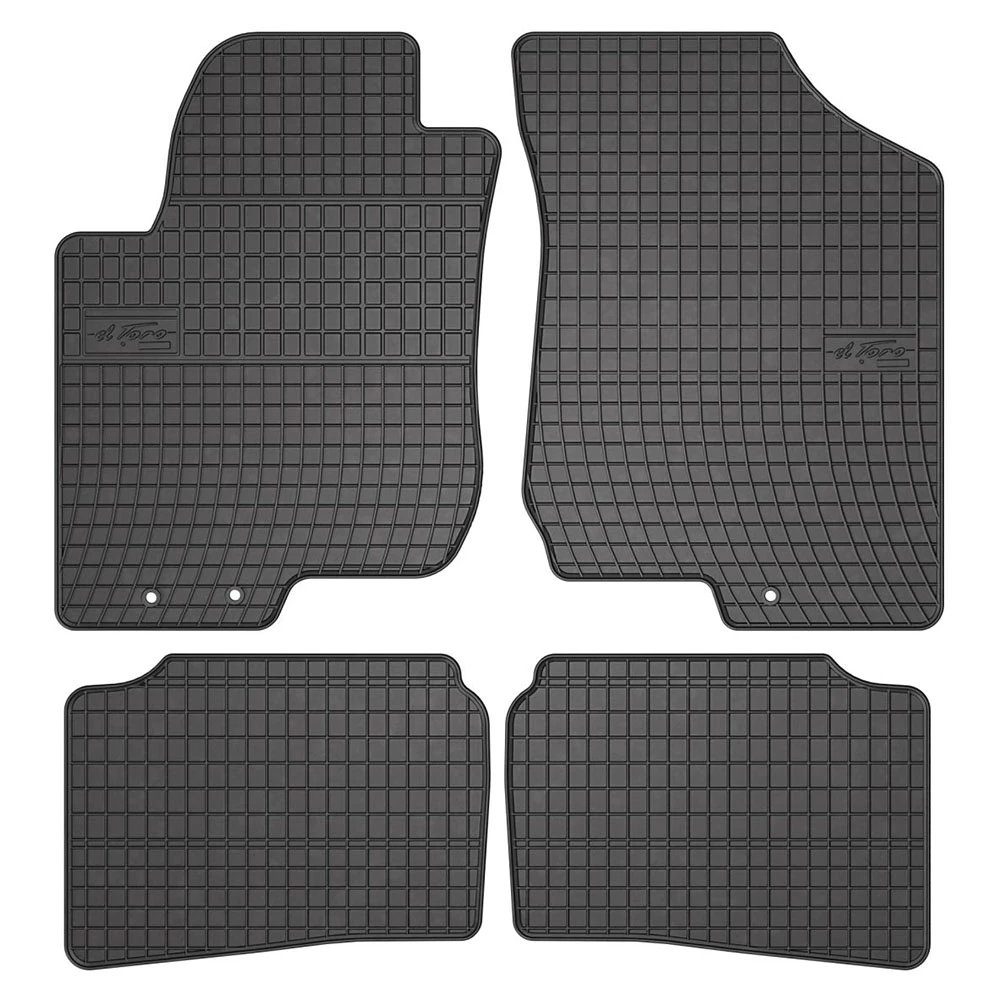 Kia Cee'd (2007-2012) λαστιχένια μαύρα πατάκια Frogum El Toro - 4τμχ Kia Cee'd (2007-2012) λαστιχένια μαύρα πατάκια Frogum El Toro - 4τμχ