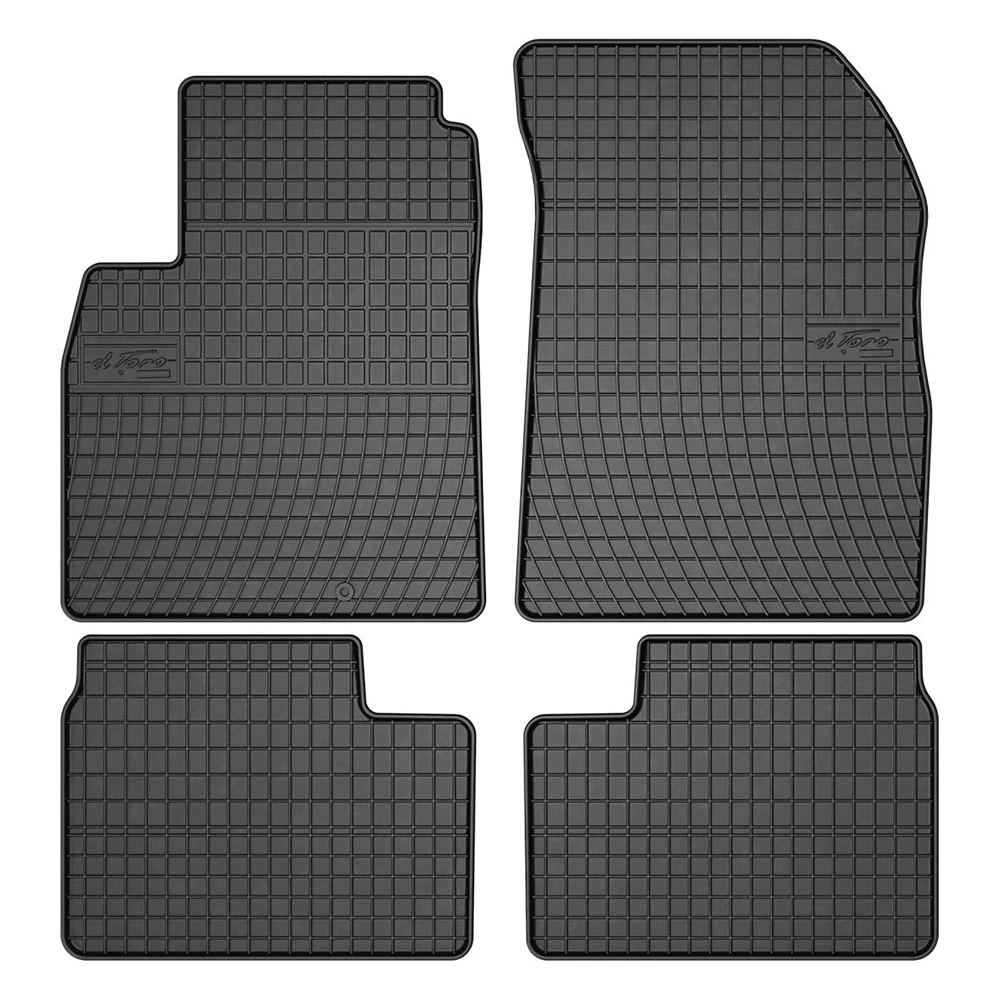 Nissan Micra K13 (2010+) λαστιχένια μαύρα πατάκια Frogum El Toro - 4τμχ Nissan Micra K13 (2010+) λαστιχένια μαύρα πατάκια Frogum El Toro - 4τμχ