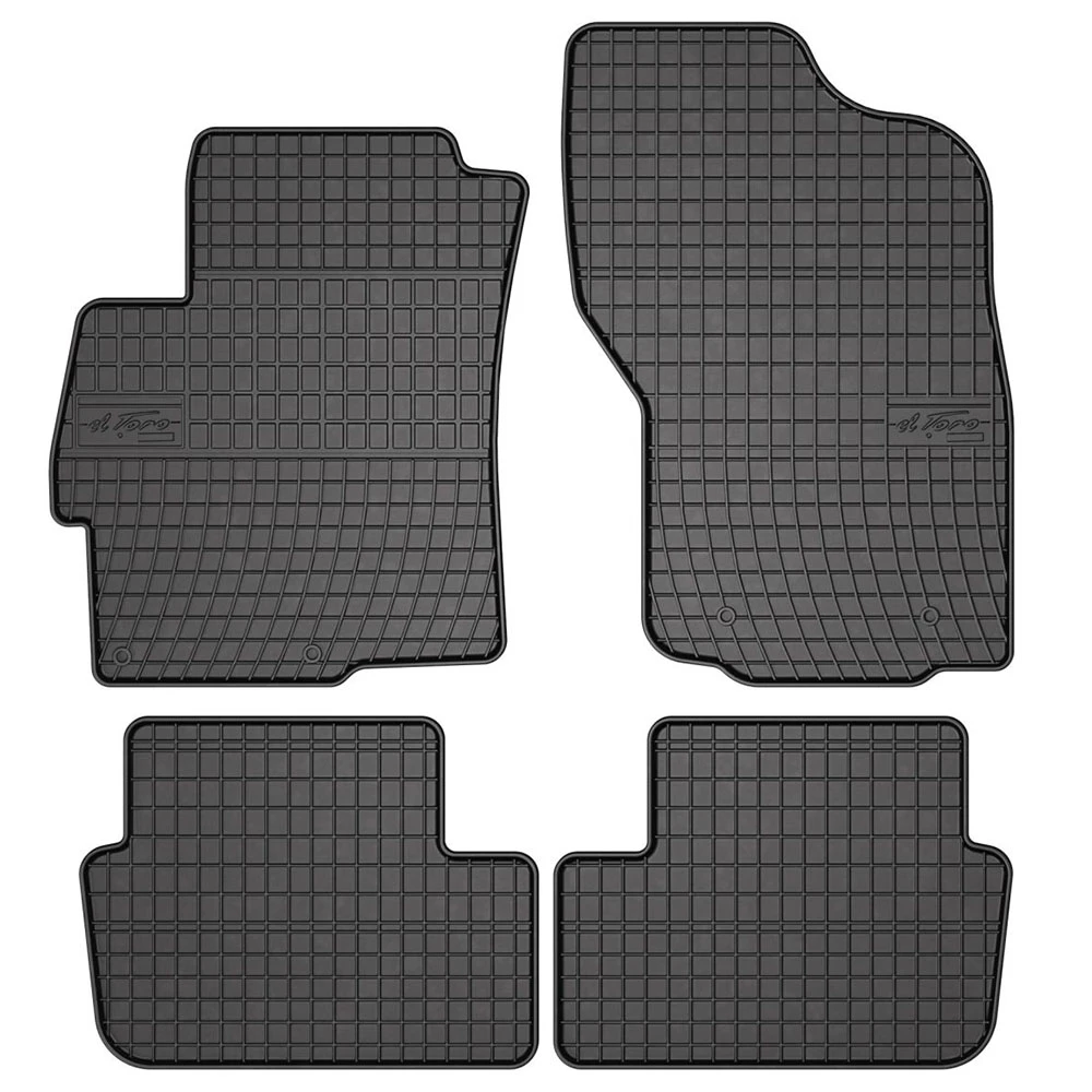 Mitsubishi Lancer (2008+) λαστιχένια μαύρα πατάκια Frogum El Toro - 4τμχ Mitsubishi Lancer (2008+) λαστιχένια μαύρα πατάκια Frogum El Toro - 4τμχ