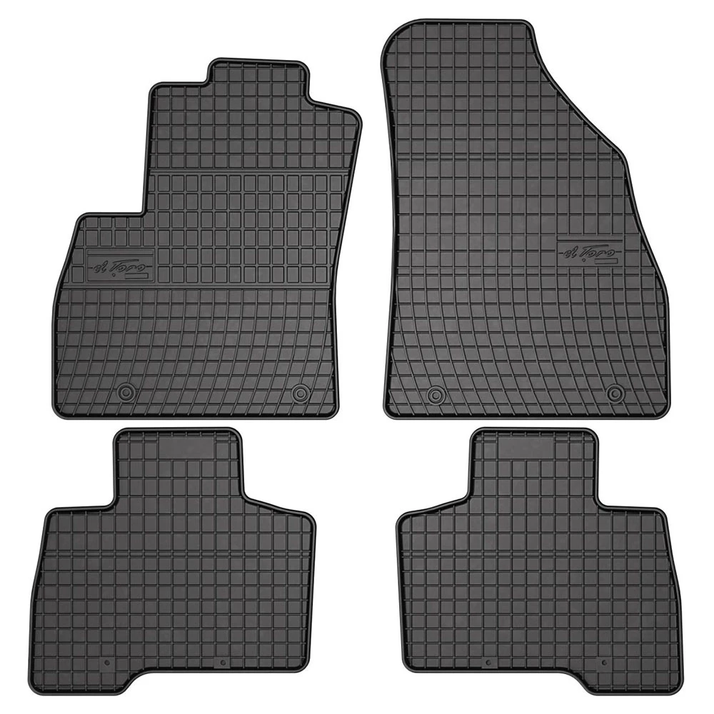Fiat Fiorino / Fiat Qubo / Citroen Nemo / Peugeot Bipper (2008-2020) λαστιχένια μαύρα πατάκια Frogum El Toro - 4τμχ Fiat Fiorino / Fiat Qubo / Citroen Nemo / Peugeot Bipper (2008-2020) λαστιχένια μαύρα πατάκια Frogum El Toro - 4τμχ