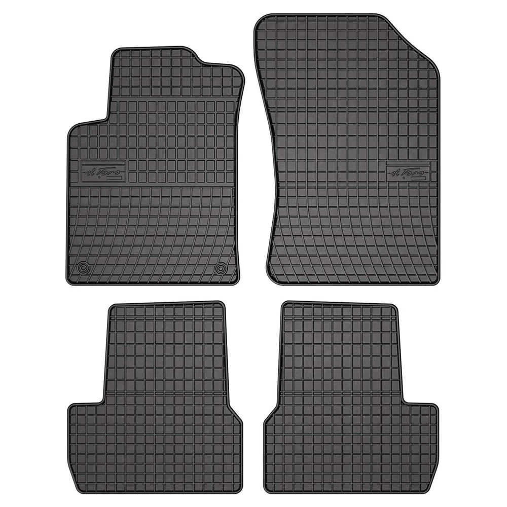 Citroen C3 (2009-2015) λαστιχένια μαύρα πατάκια Frogum El Toro - 4τμχ Citroen C3 (2009-2015) λαστιχένια μαύρα πατάκια Frogum El Toro - 4τμχ