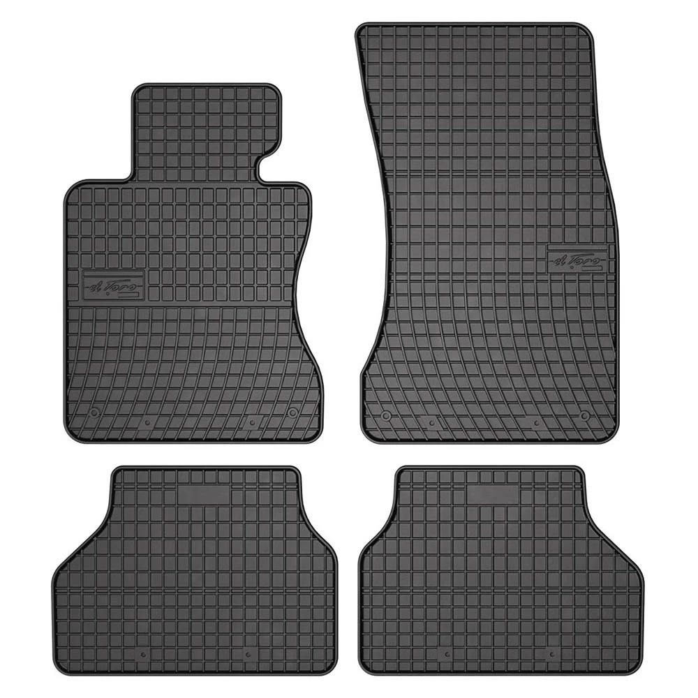 BMW Series 5 E60 / E61 (2003-2010) λαστιχένια μαύρα πατάκια Frogum El Toro - 4τμχ BMW Series 5 E60 / E61 (2003-2010) λαστιχένια μαύρα πατάκια Frogum El Toro - 4τμχ