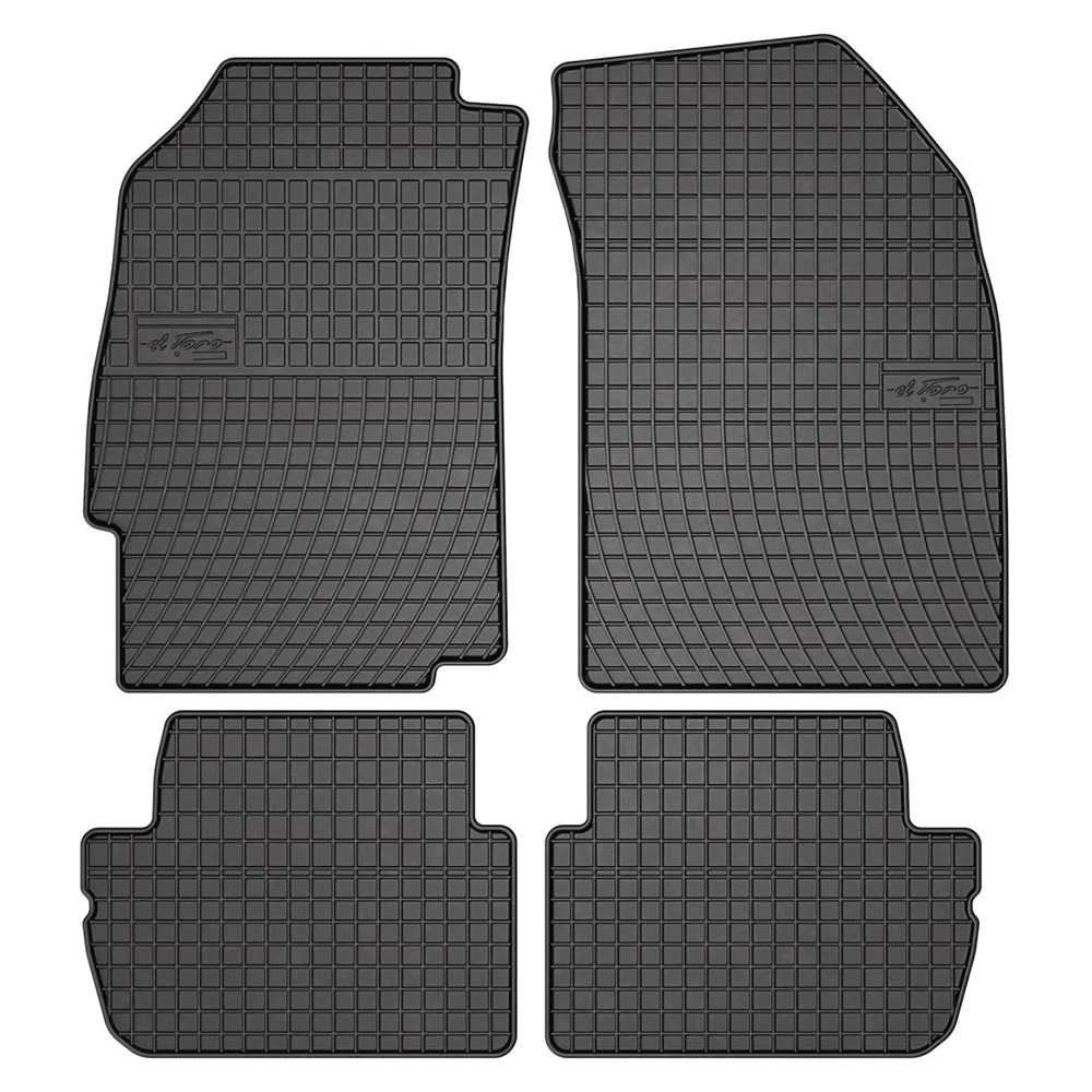 Chevrolet Spark (2010-2015) λαστιχένια μαύρα πατάκια Frogum El Toro - 4τμχ Chevrolet Spark (2010-2015) λαστιχένια μαύρα πατάκια Frogum El Toro - 4τμχ