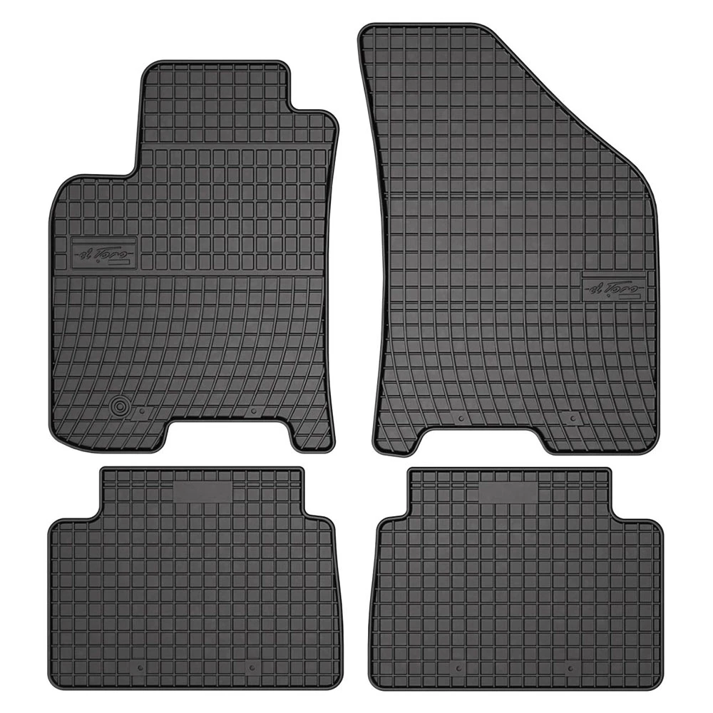 Chevrolet Lacetti (2003-2008) / Daewoo Nubira (2003-2009) λαστιχένια μαύρα πατάκια Frogum El Toro - 4τμχ Chevrolet Lacetti (2003-2008) / Daewoo Nubira (2003-2009) λαστιχένια μαύρα πατάκια Frogum El Toro - 4τμχ