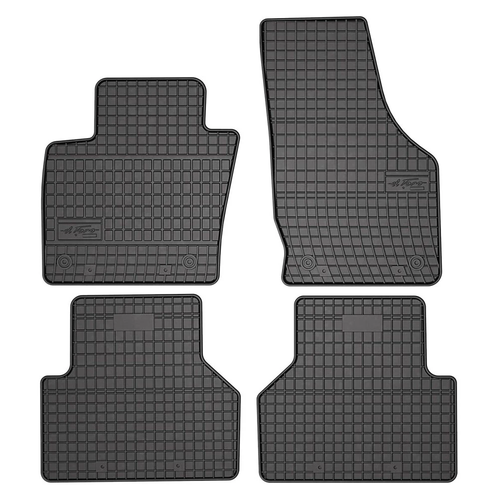 Audi Q3 (2011-2018) λαστιχένια μαύρα πατάκια Frogum El Toro - 4τμχ Audi Q3 (2011-2018) λαστιχένια μαύρα πατάκια Frogum El Toro - 4τμχ