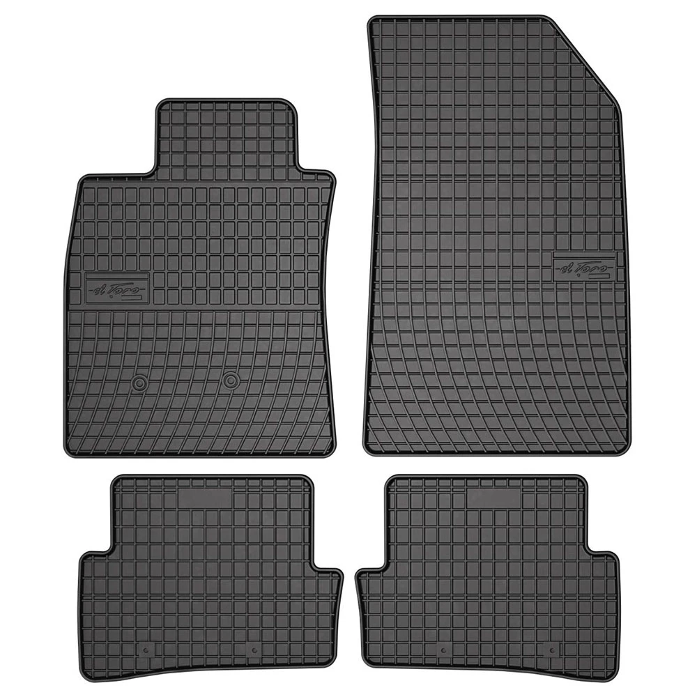 Renault Clio (2005-2013) λαστιχένια μαύρα πατάκια Frogum El Toro - 4τμχ Renault Clio (2005-2013) λαστιχένια μαύρα πατάκια Frogum El Toro - 4τμχ