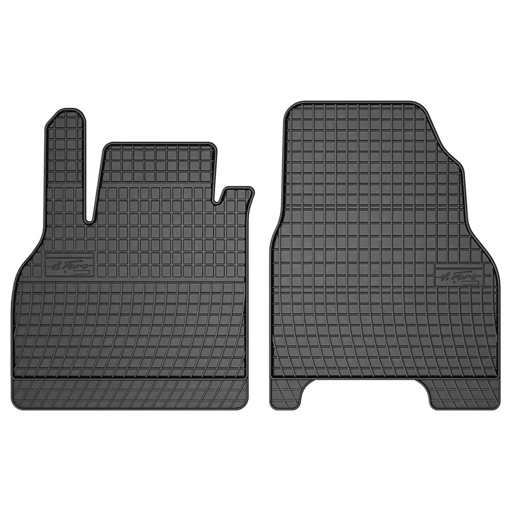 Renault Kangoo (2012-2021) / Mercedes Citan (2008-2021) λαστιχένια μαύρα πατάκια Frogum El Toro - 2τμχ Renault Kangoo (2012-2021) / Mercedes Citan (2008-2021) λαστιχένια μαύρα πατάκια Frogum El Toro - 2τμχ