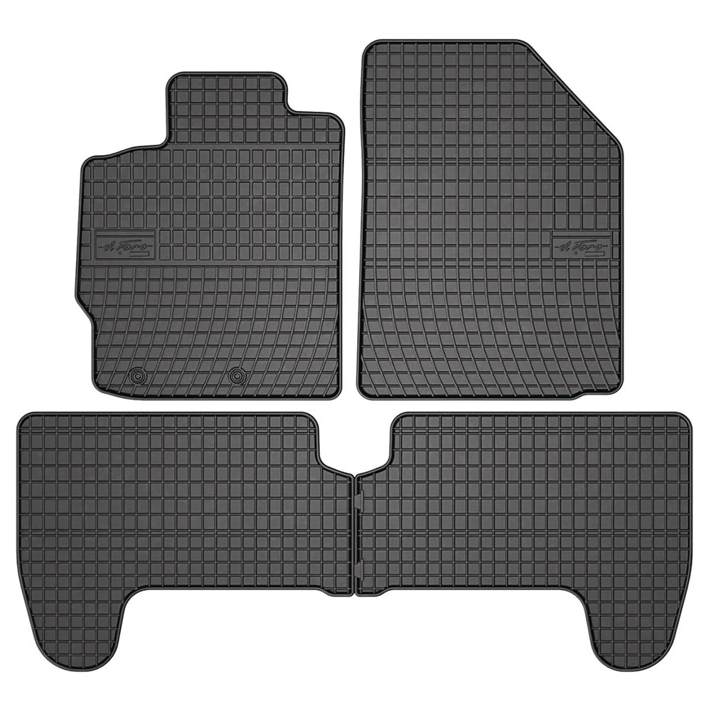 Toyota Yaris (2005-2011) λαστιχένια μαύρα πατάκια Frogum El Toro - 4τμχ Toyota Yaris (2005-2011) λαστιχένια μαύρα πατάκια Frogum El Toro - 4τμχ