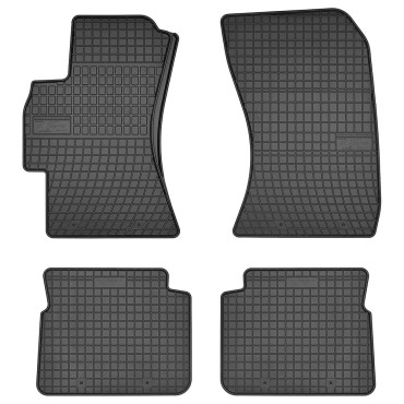 Subaru Impreza (2007+) / Forester (2008-2013) / Legacy (2004-2009) λαστιχένια μαύρα πατάκια Frogum El Toro - 4τμχ