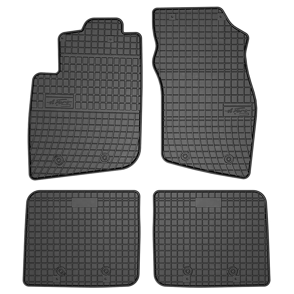 Volvo S40 / V40 (1995-2004) λαστιχένια μαύρα πατάκια Frogum El Toro - 4τμχ Volvo S40 / V40 (1995-2004) λαστιχένια μαύρα πατάκια Frogum El Toro - 4τμχ