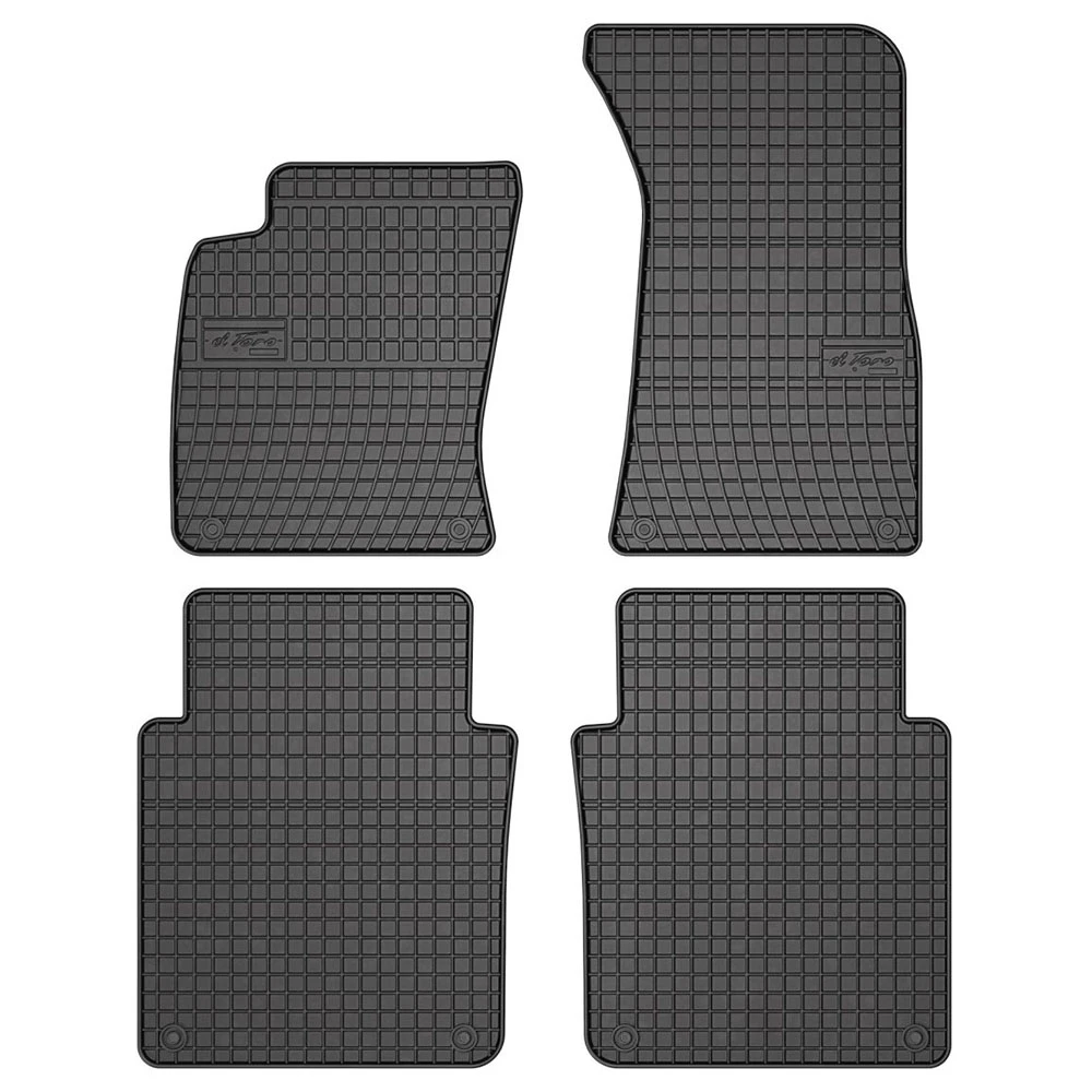 Audi A8 (2002-2009) long λαστιχένια μαύρα πατάκια Frogum El Toro - 4τμχ Audi A8 (2002-2009) long λαστιχένια μαύρα πατάκια Frogum El Toro - 4τμχ