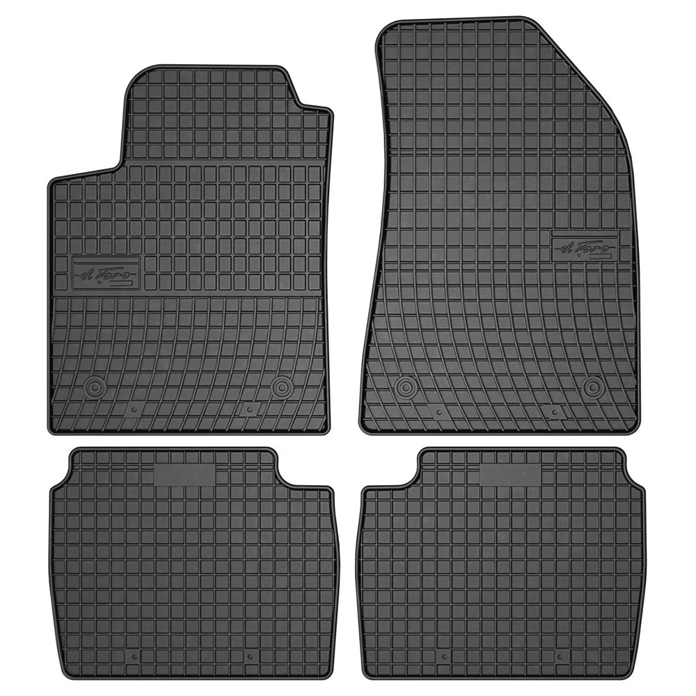 Fiat Croma (2005-2011) λαστιχένια μαύρα πατάκια Frogum El Toro - 4τμχ Fiat Croma (2005-2011) λαστιχένια μαύρα πατάκια Frogum El Toro - 4τμχ