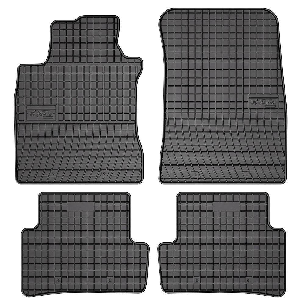 Renault Modus (2004-2013) λαστιχένια μαύρα πατάκια Frogum El Toro - 4τμχ Renault Modus (2004-2013) λαστιχένια μαύρα πατάκια Frogum El Toro - 4τμχ