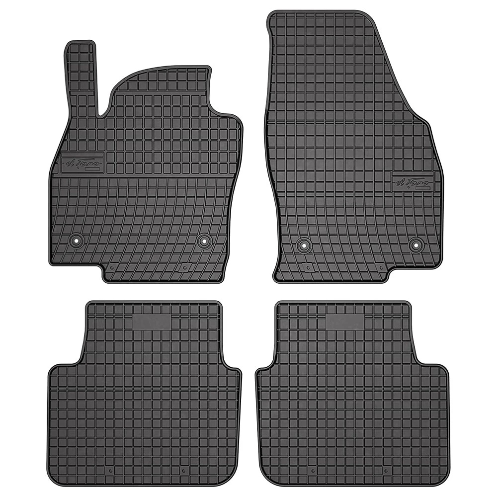 Skoda Scala (2019+) λαστιχένια μαύρα πατάκια Frogum El Toro - 4τμχ Skoda Scala (2019+) λαστιχένια μαύρα πατάκια Frogum El Toro - 4τμχ