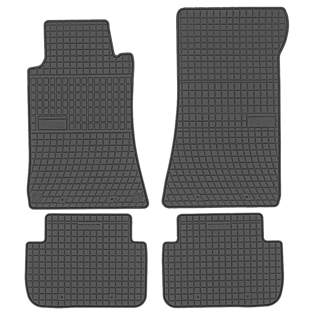 Mercedes CLK W209 (2002-2009) λαστιχένια μαύρα πατάκια Frogum El Toro - 4τμχ Mercedes CLK W209 (2002-2009) λαστιχένια μαύρα πατάκια Frogum El Toro - 4τμχ