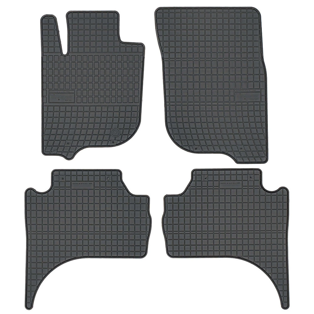 Mitsubishi L200 (2019+) λαστιχένια μαύρα πατάκια Frogum El Toro - 4τμχ Mitsubishi L200 (2019+) λαστιχένια μαύρα πατάκια Frogum El Toro - 4τμχ