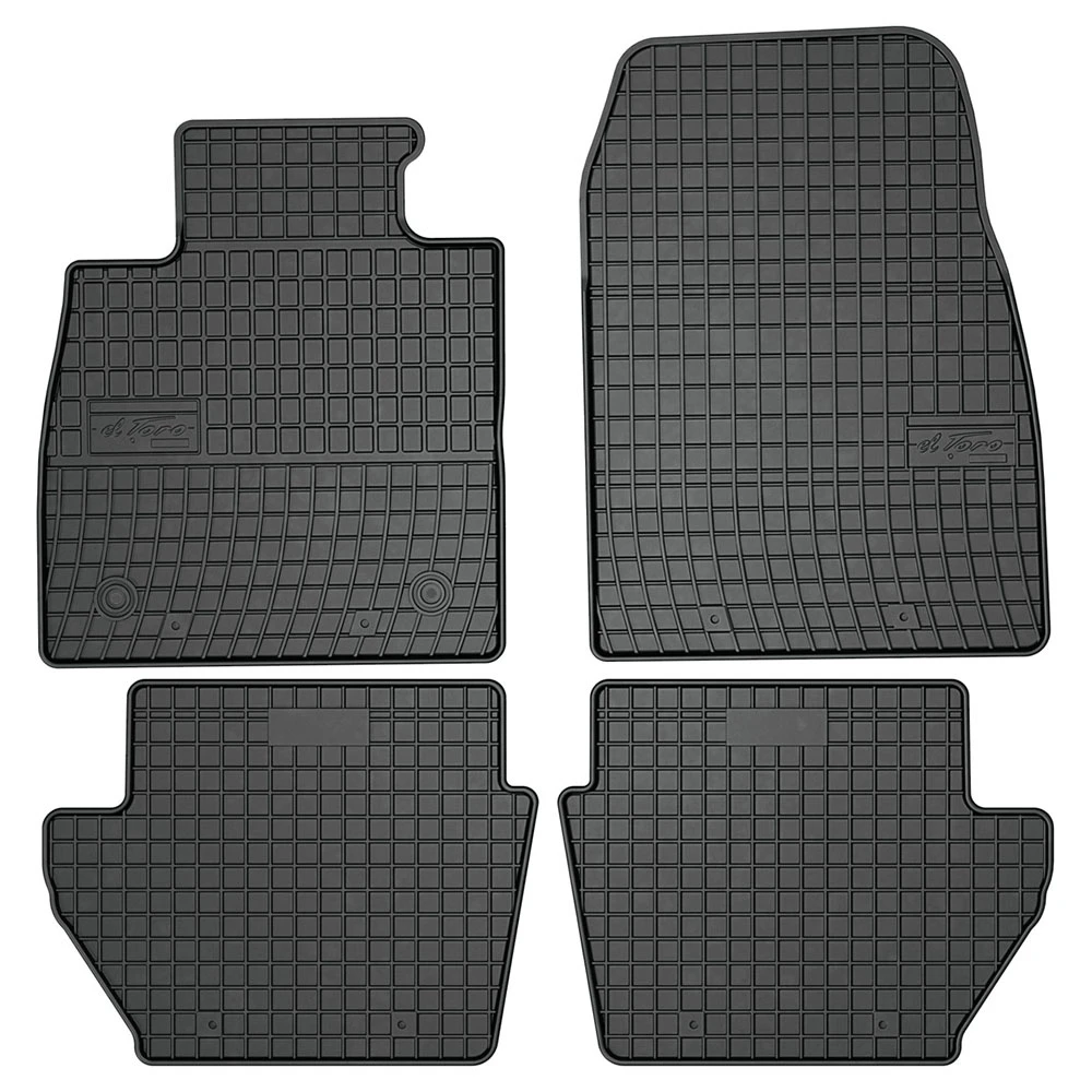 Ford Puma (2019+) λαστιχένια μαύρα πατάκια Frogum El Toro - 4τμχ Ford Puma (2019+) λαστιχένια μαύρα πατάκια Frogum El Toro - 4τμχ