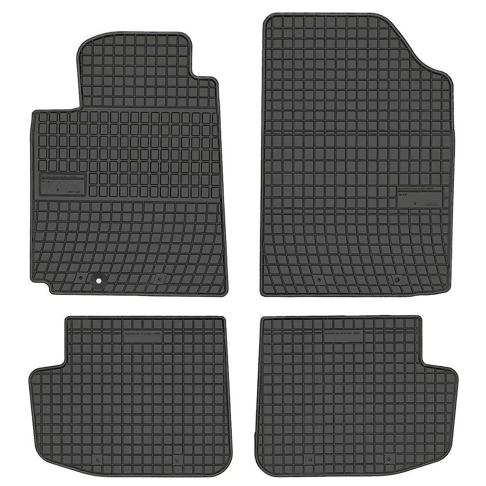 Toyota Yaris (1999-2005) λαστιχένια μαύρα πατάκια Frogum El Toro - 4τμχ Toyota Yaris (1999-2005) λαστιχένια μαύρα πατάκια Frogum El Toro - 4τμχ