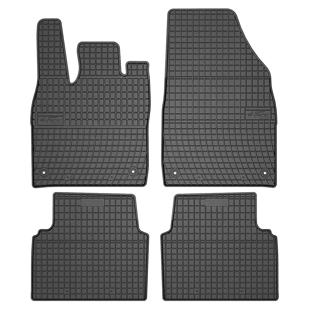 VW ID.3 (2019+) λαστιχένια μαύρα πατάκια Frogum El Toro - 4τμχ