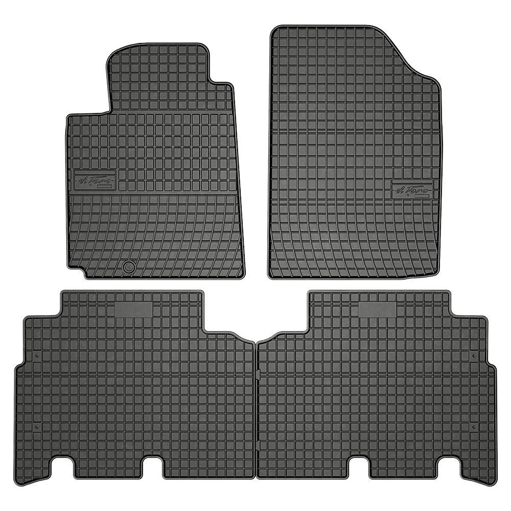 Toyota Yaris Verso (1999-2005) λαστιχένια μαύρα πατάκια Frogum El Toro - 4τμχ Toyota Yaris Verso (1999-2005) λαστιχένια μαύρα πατάκια Frogum El Toro - 4τμχ