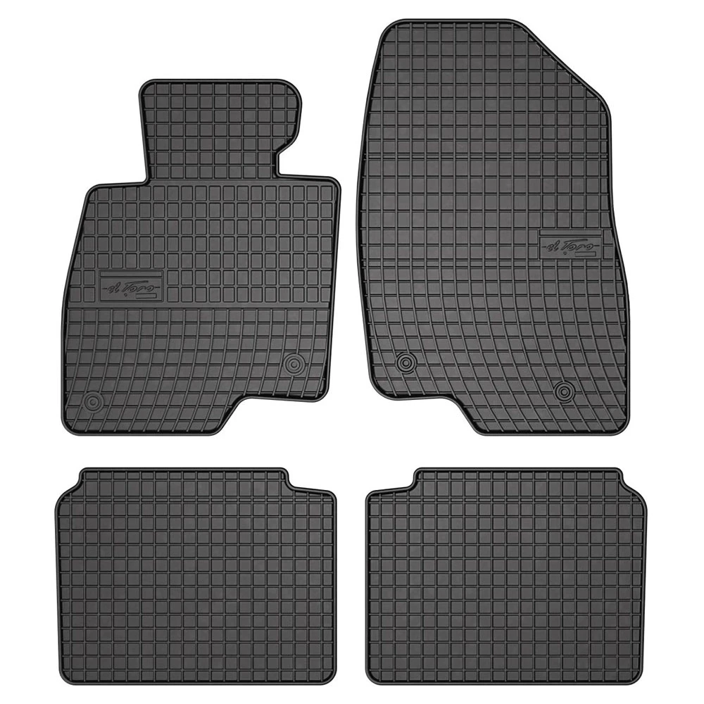 Mazda 6 (2013-2021) λαστιχένια μαύρα πατάκια Frogum El Toro - 4τμχ Mazda 6 (2013-2021) λαστιχένια μαύρα πατάκια Frogum El Toro - 4τμχ