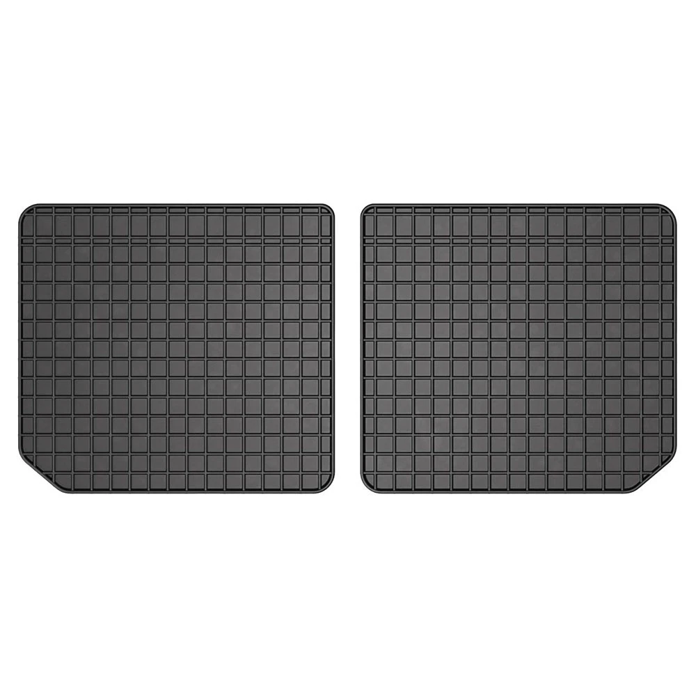 Opel Zafira A (1999-2005) -3η σειρά καθισμάτων λαστιχένια μαύρα πατάκια Frogum El Toro - 2τμχ Opel Zafira A (1999-2005) -3η σειρά καθισμάτων λαστιχένια μαύρα πατάκια Frogum El Toro - 2τμχ