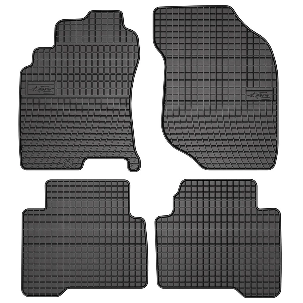 Nissan X-Trail (2001-2008) λαστιχένια μαύρα πατάκια Frogum El Toro - 4τμχ Nissan X-Trail (2001-2008) λαστιχένια μαύρα πατάκια Frogum El Toro - 4τμχ