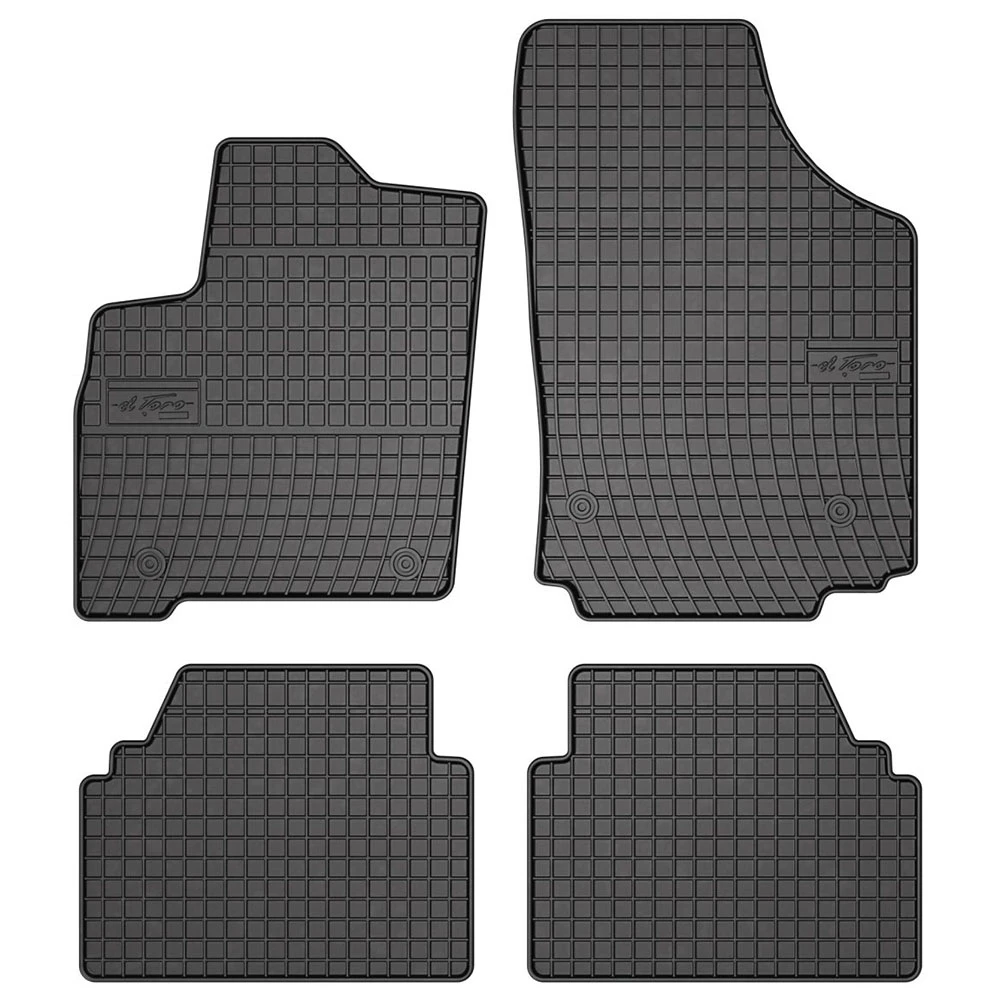 Opel Meriva (2003-2010) λαστιχένια μαύρα πατάκια Frogum El Toro - 4τμχ Opel Meriva (2003-2010) λαστιχένια μαύρα πατάκια Frogum El Toro - 4τμχ