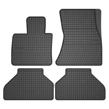 BMW X5 E70 (2007-2013) / X6 F16 (2015-2019) λαστιχένια μαύρα πατάκια Frogum El Toro - 4τμχ