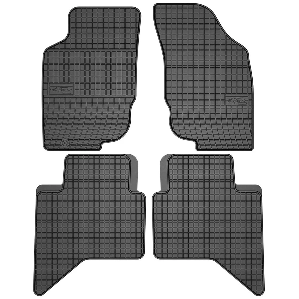 Toyota Hilux (2005+) λαστιχένια μαύρα πατάκια Frogum El Toro - 4τμχ Toyota Hilux (2005+) λαστιχένια μαύρα πατάκια Frogum El Toro - 4τμχ