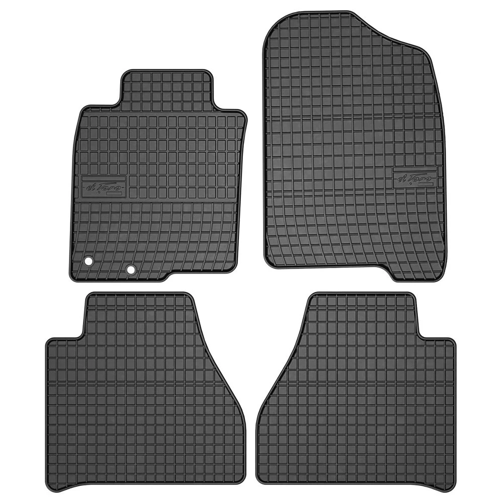 Nissan Navara (2016+) λαστιχένια μαύρα πατάκια Frogum El Toro - 4τμχ Nissan Navara (2016+) λαστιχένια μαύρα πατάκια Frogum El Toro - 4τμχ