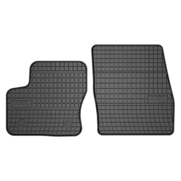 Ford Transit Connect (2013-2022) μπροστινά λαστιχένια μαύρα πατάκια Frogum El Toro - 2τμχ