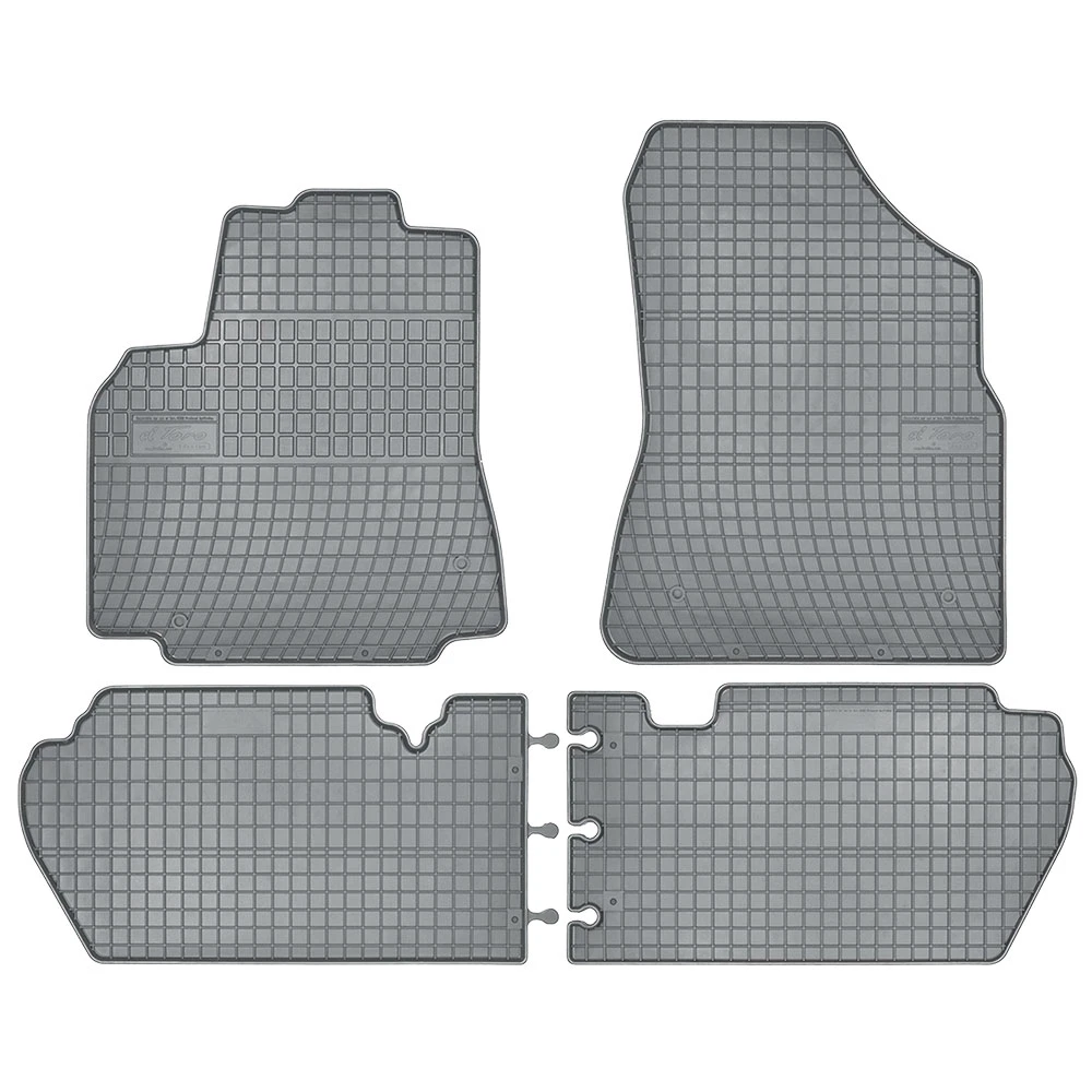 Citroen Berlingo / Peugeot Partner (2008-2014) λαστιχένια γκρι πατάκια Frogum El Toro - 4τμχ Citroen Berlingo / Peugeot Partner (2008-2014) λαστιχένια γκρι πατάκια Frogum El Toro - 4τμχ