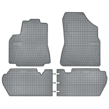 Citroen Berlingo / Peugeot Partner (2008-2014) λαστιχένια γκρι πατάκια Frogum El Toro - 4τμχ