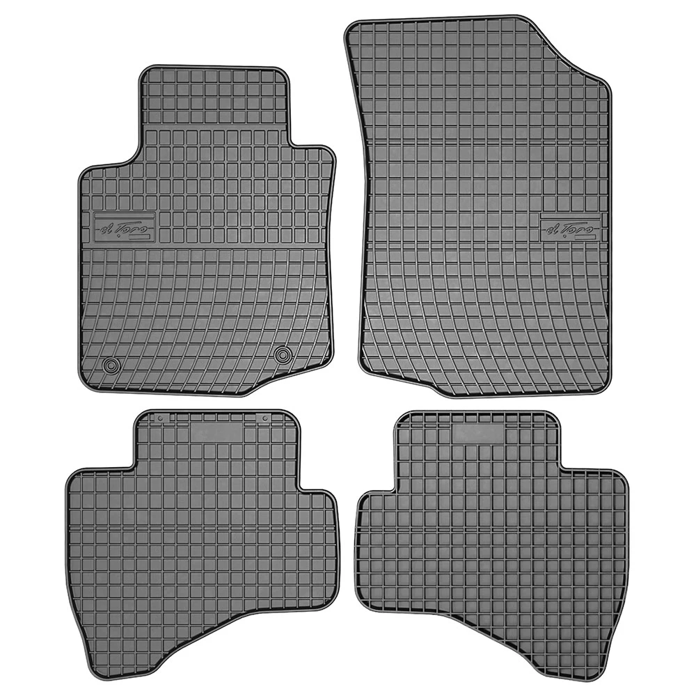 Citroen C1 (2008 - 2014), Peugeot 107 (2005 - 2014), Toyota Aygo (2005-2014) λαστιχένια γκρι πατάκια Frogum El Toro - 4τμχ Citroen C1 (2008 - 2014), Peugeot 107 (2005 - 2014), Toyota Aygo (2005-2014) λαστιχένια γκρι πατάκια Frogum El Toro - 4τμχ