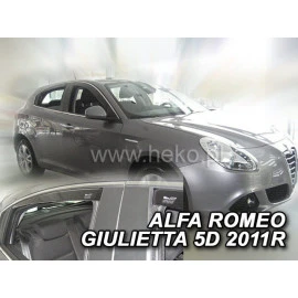 Alfa Romeo Giulietta (2010+) Hatchback 5 Door ανεμοθραύστες Heko - 2τμχ. εμπρός