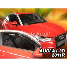 Audi A1 (2010-2018) Hatchback 3 Door ανεμοθραύστες Heko - 2τμχ. εμπρός