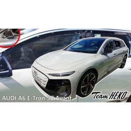 Audi A6 E-Tron 5 Doors Avant (έκδοση με καθρέπτες) (2024+) ανεμοθραύστες Heko - 4τμχ. εμπρός και πίσω