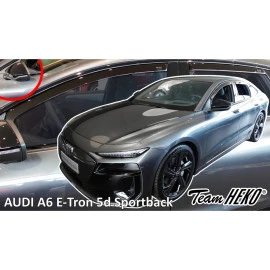 Audi A6 E-Tron 5 Doors Sportback (έκδοση με καθρέπτες) (2024+) ανεμοθραύστες Heko - 4τμχ. εμπρός και πίσω