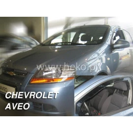 Chevrolet Aveo / Kalos (2004+) 4 Door/5 Door ανεμοθραύστες Heko - 2τμχ. εμπρός